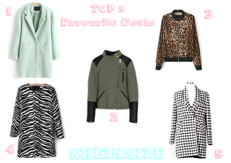 FAVOURITE SHEINSIDE COATS