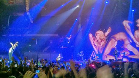 Concierto Depeche Mode, Madrid, Palacio de los Deportes, 18-1-2014