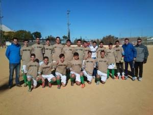 Equipo juvenil B del CD Montequinto de Segunda Provincial.