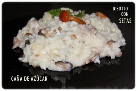 Risotto con setas