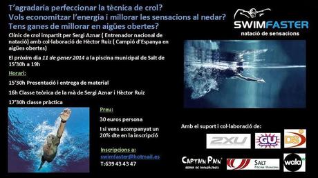 Clínic de aguas abiertas con Swimfaster