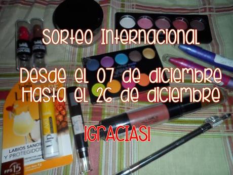 Sorteo internacional abierto hasta el 26/12/2013