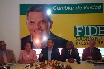 Escogen a Fidel Santana candidato presidencial FA.