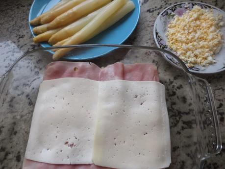 Espárragos albardados