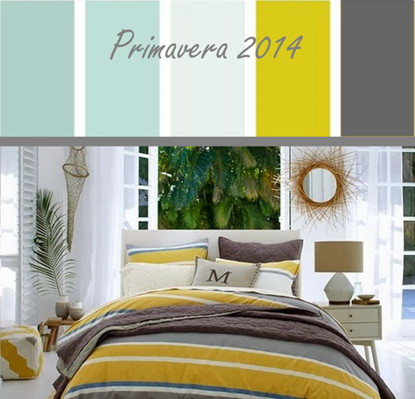 COLORES DE PRIMAVERA 2014...... BLUE GREEN AND YELLOW.