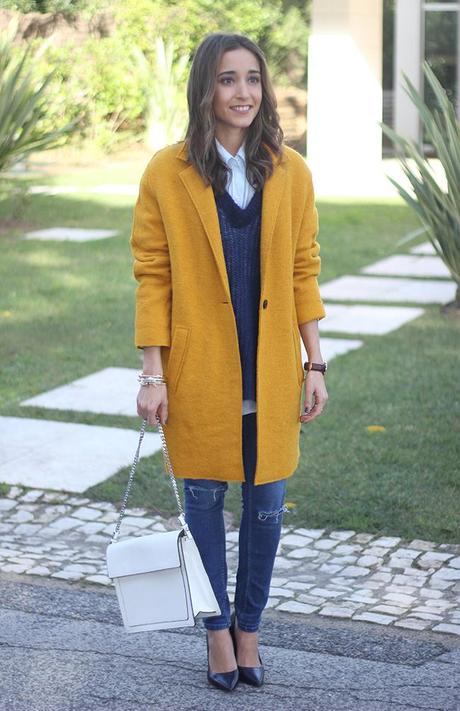 Blue & Mustard