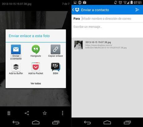 Dropbox se actualiza con feed de notificaciones y quier competir directamente con Evernote