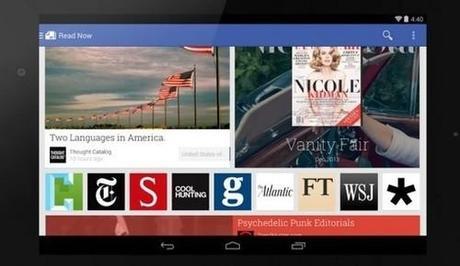 Google lanza Google Play Kiosko, su “Flipboard” que aúna Google Play Magazines y Google Currents