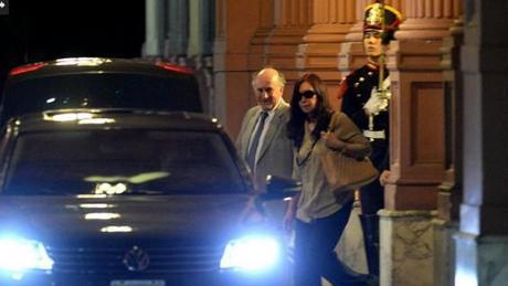 Cristina Kirchner ausente...