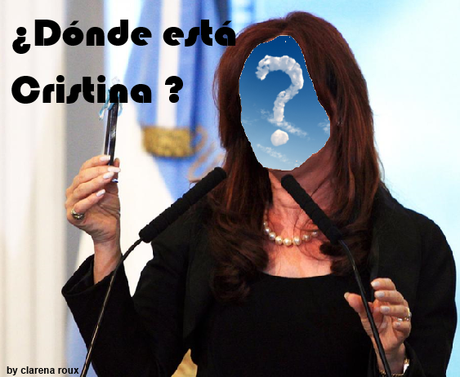 Cristina Kirchner ausente...