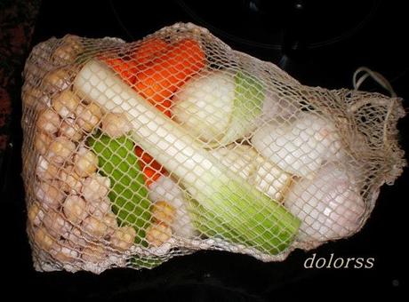 Cómo poner o tener juntas las verduras en el caldo