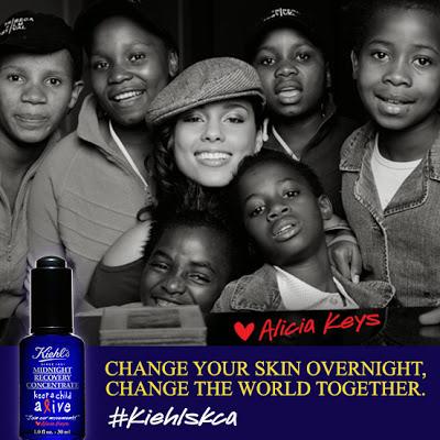 Kiehl's y Alicia Keys apoyan a Keep a Chield Alive