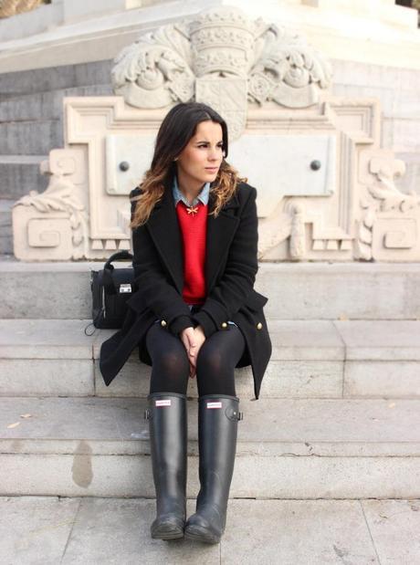 W.I.W: hunter boots day