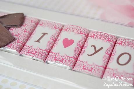 chocolatinas san valentín regalo enamorados amor