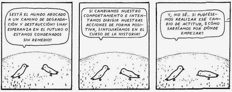 Grandes preguntas, de Anders Nilsen. Filosofía animal.