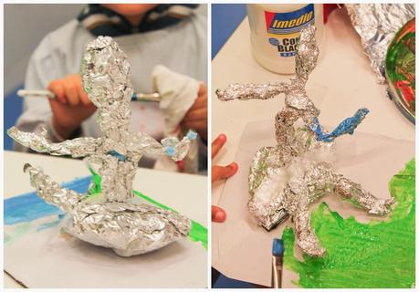 Creación de esculturas