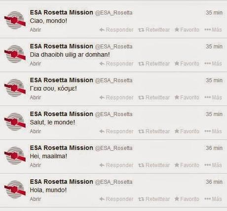 Rosetta ha despertado