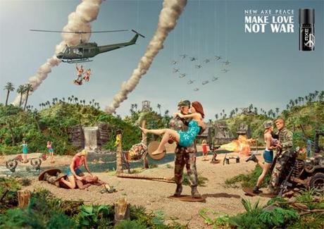 Creatividad publicitaria axe