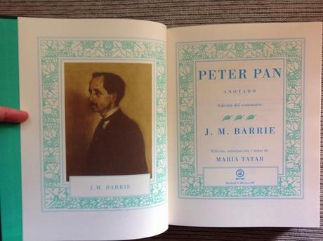 Fotoreseña: Peter Pan, de J.M. Barrie. Edición del Centenario