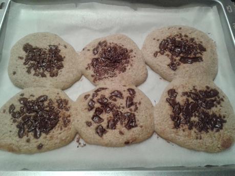 COOKIES DUKAN CON PEPITAS DE CHOCOLATE