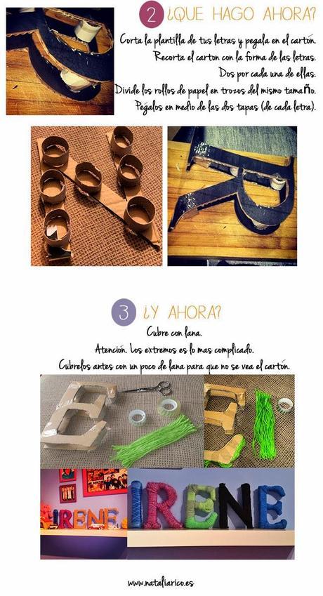 DIY. ¿Cómo te llamas? yo te lo regalo.