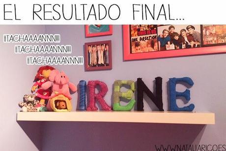DIY. ¿Cómo te llamas? yo te lo regalo.