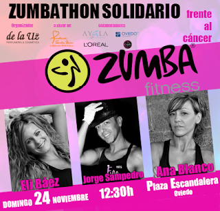 Zumbathon solidario con de la Uz