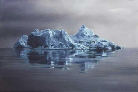 iceberg por Zaria Forman