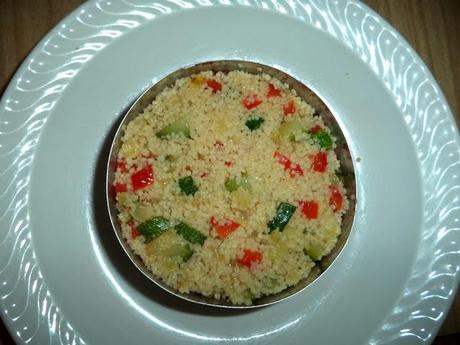 Cous Cous con Lentejas y Verduras