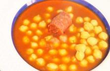 garbanzos con chorizo