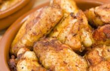 Alitas de pollo al ajillo