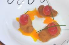 Cerdo agridulce molecular