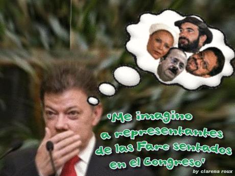 El sueño de Santos con las Farc !!!!!!