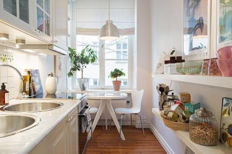 interiores espacios pequeños estilo nórdico decoración decoración sueca decoración pisos espacios pequeños decoración minipisos decoración en blanco decoración de salones cocina blanca pequeña blog estilo nórdico blog decoracion interiores 