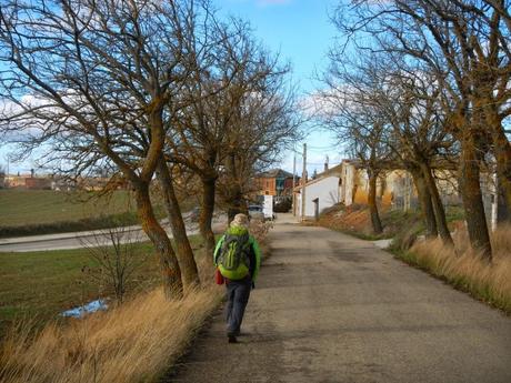 Camino de Santiago. De Castrojeriz a Población de Campos. 29 km