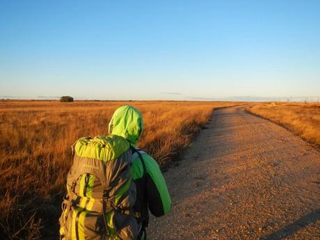 Camino de Santiago. De Castrojeriz a Población de Campos. 29 km