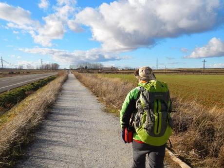 Camino de Santiago. De Castrojeriz a Población de Campos. 29 km