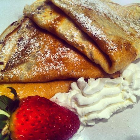 Crêpes de nutella para uno. (y sin trucos)