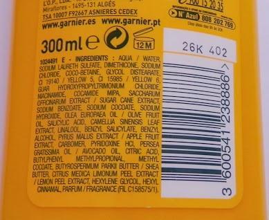 Trio de capilares de Garnier, Review