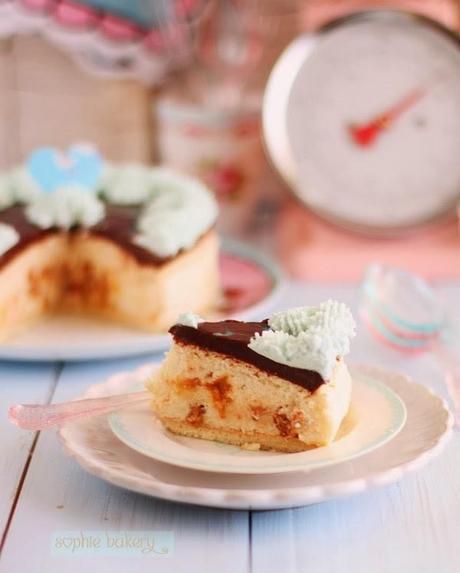 Una tarta para San Valentín: CHARLOTA GIJONESA