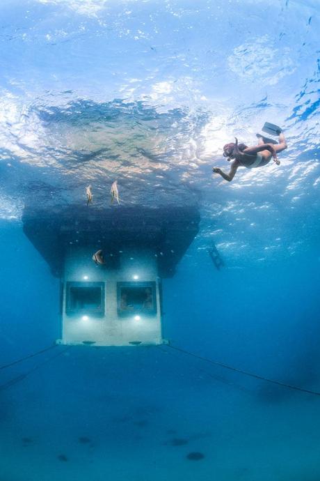 Una habitación bajo el mar