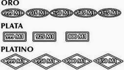 LOS KILATES DEL ORO Y LA LEY DE LA PLATA