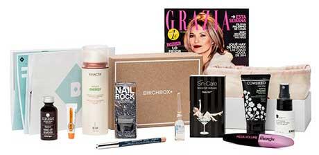Birchbox enero 2014, los productos de belleza de la caja en colaboración con Grazia birchbox-enero-2014