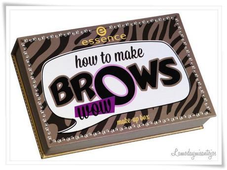 ESSENCE Y SUS NUEVAS PALETAS PARA ROSTRO Y OJOS Paleta-How-to make-brows-wow-essence
