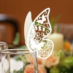 detalles de boda - mariposas para los vasos