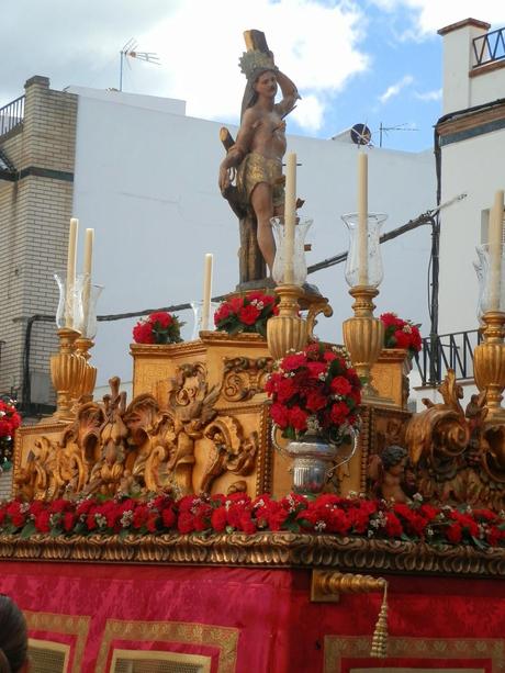 Nuestra Hermandad en la procesión de San Sebastián, Patrón de Cantillana