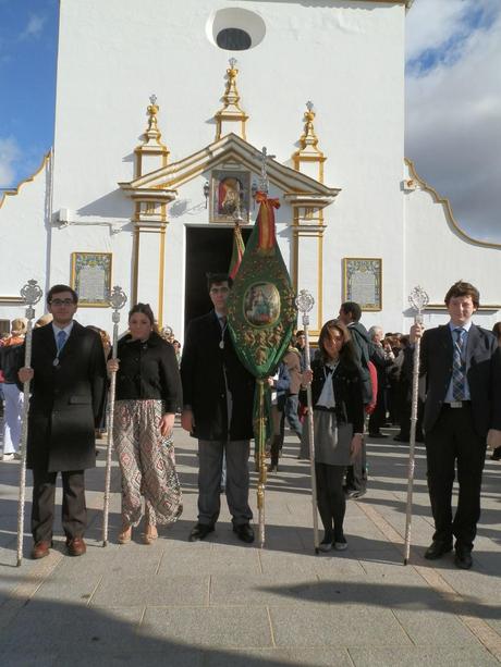 Nuestra Hermandad en la procesión de San Sebastián, Patrón de Cantillana