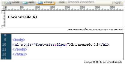 Títulos y Encabezados de una Página Web