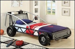 Lindos dormitorios decorados con carros