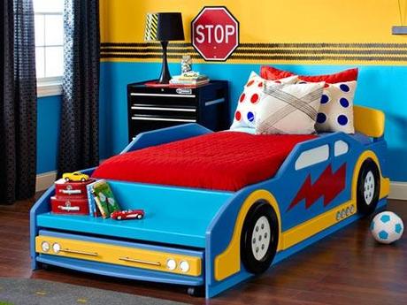 Lindos dormitorios decorados con carros - Paperblog